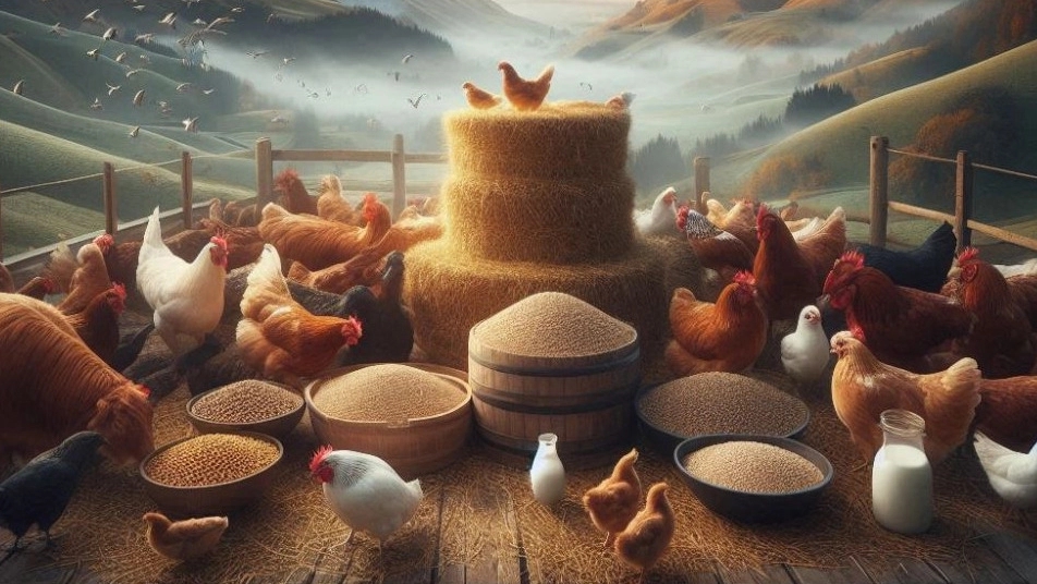 Livestock and poultry feed in Gilan